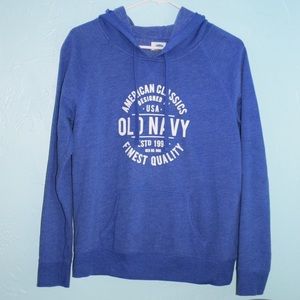 blue old navy hoodie